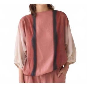 NEW SUMMUM roomy bat sleeve top in ombre